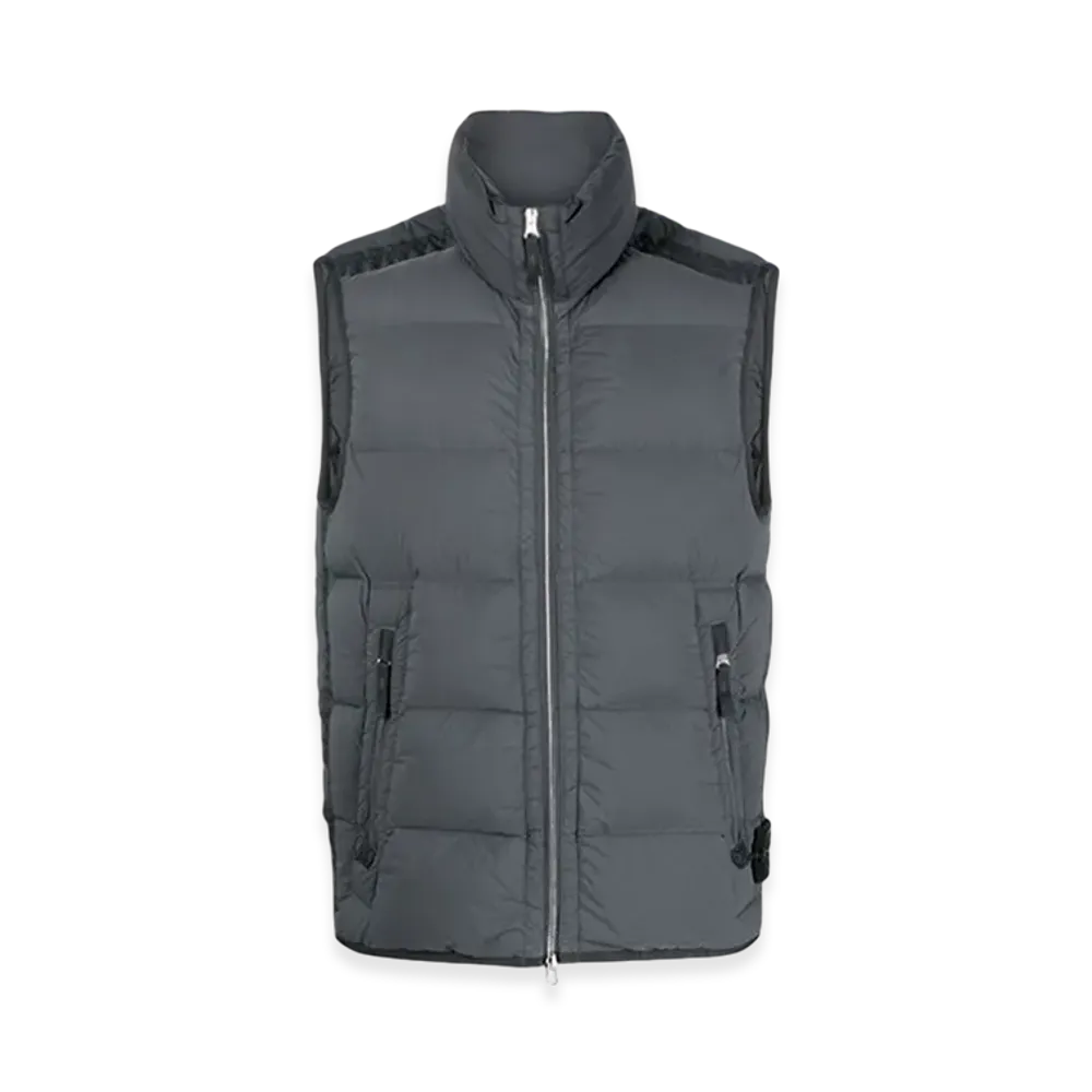 Stone Island G1428 Seamless Tunnel Nylon Down-TC Vest - 23FW "Lead"