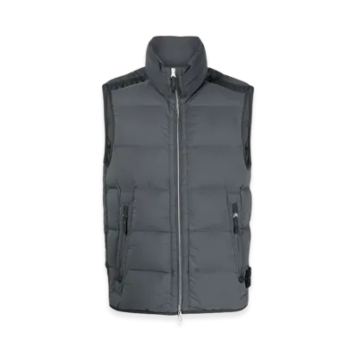 Stone Island G1428 Seamless Tunnel Nylon Down-TC Vest - 23FW "Lead"