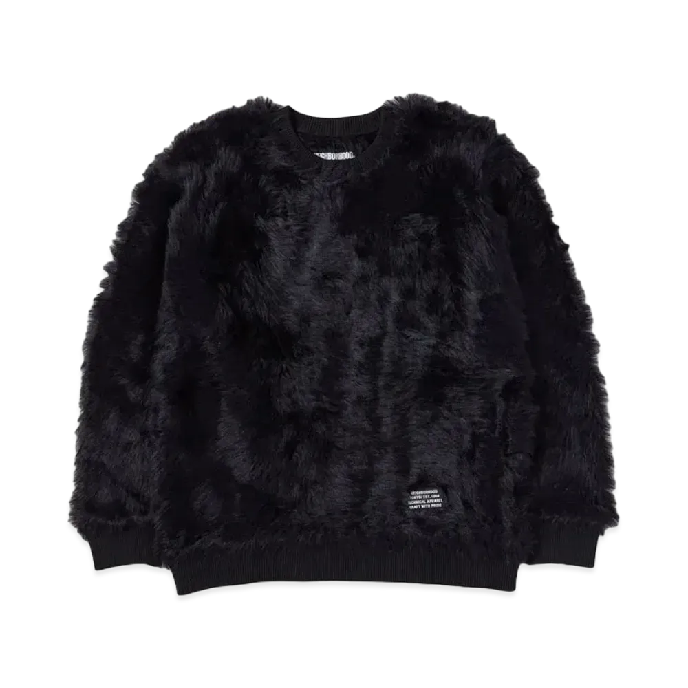 NEIGHBORHOOD Fur Sweater . NY "Black"