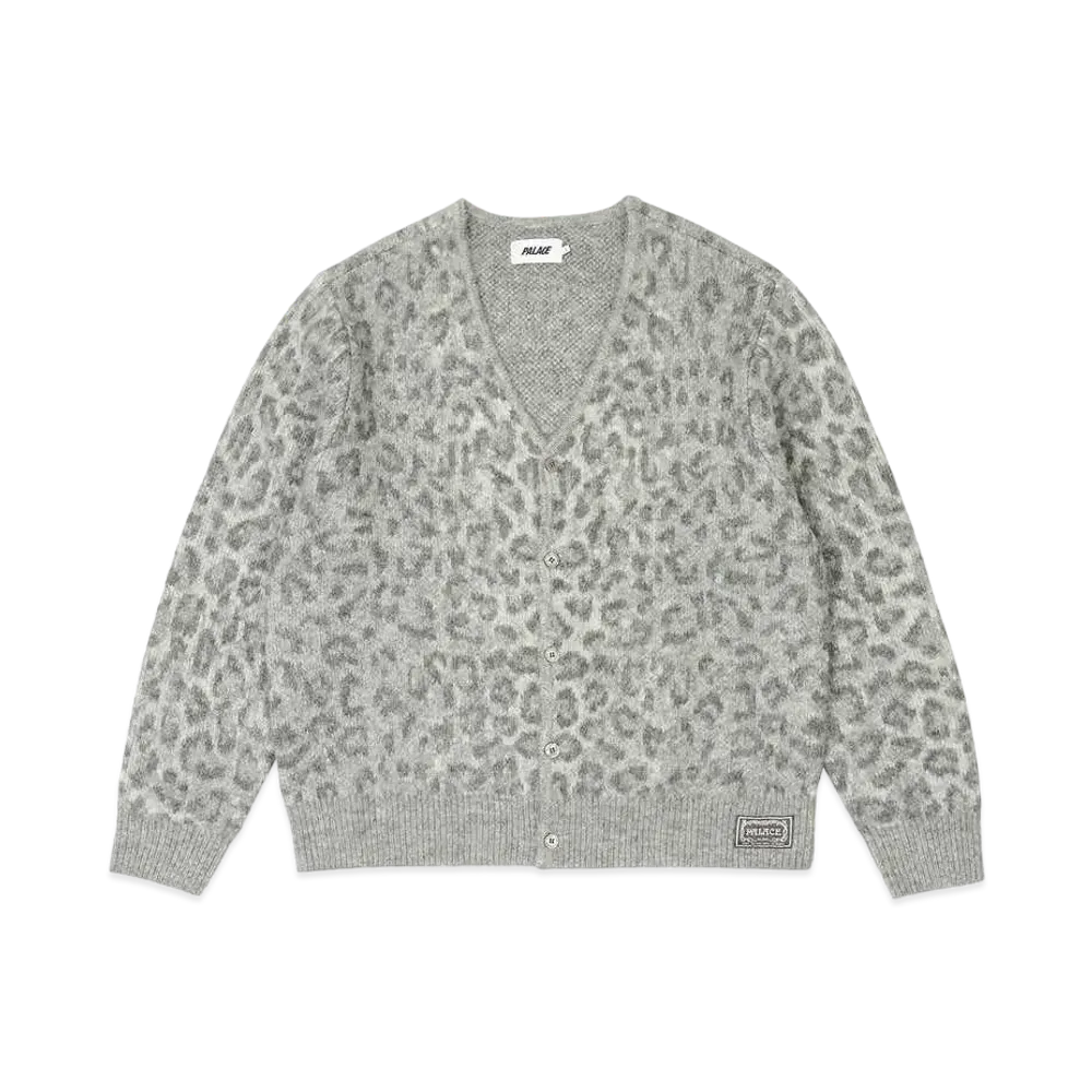 PALACE Chill Cardigan "Snow Leopard"