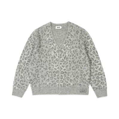 PALACE Chill Cardigan "Snow Leopard"
