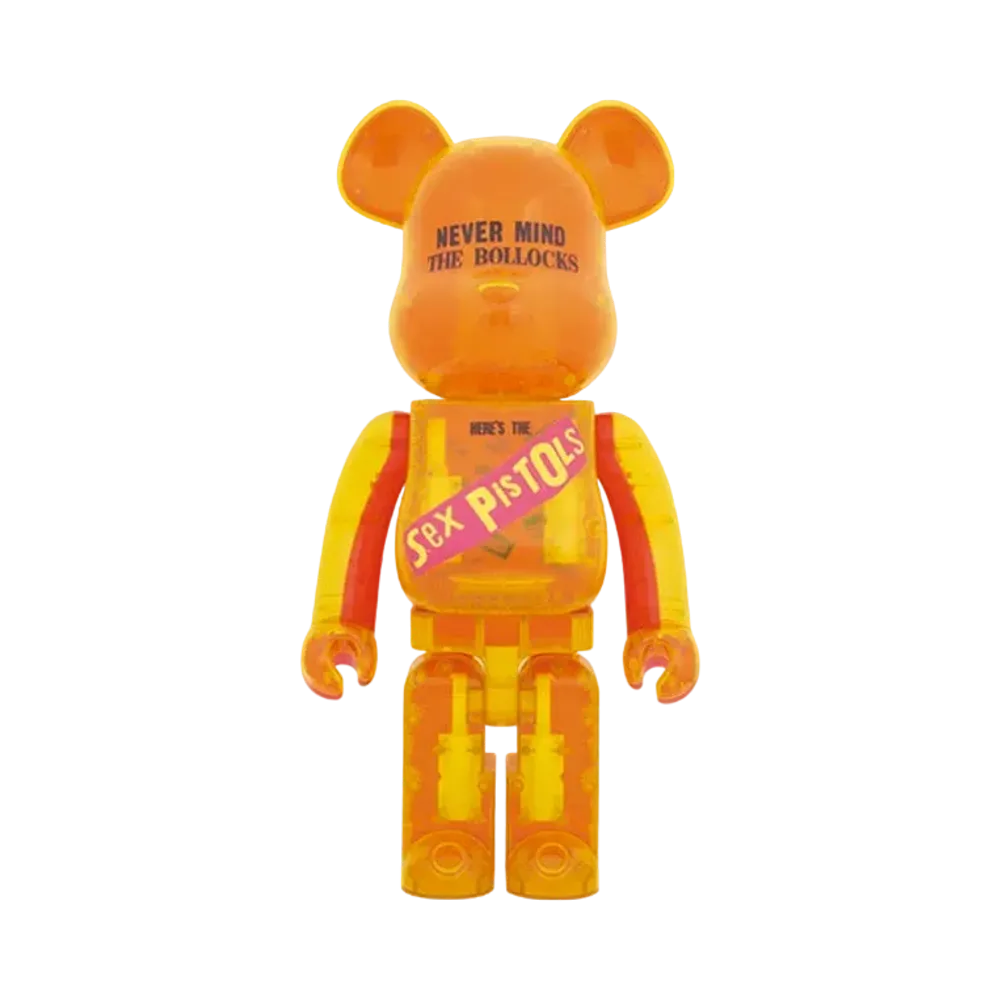 Bearbrick x Sex Pistols Clear Version 1000%