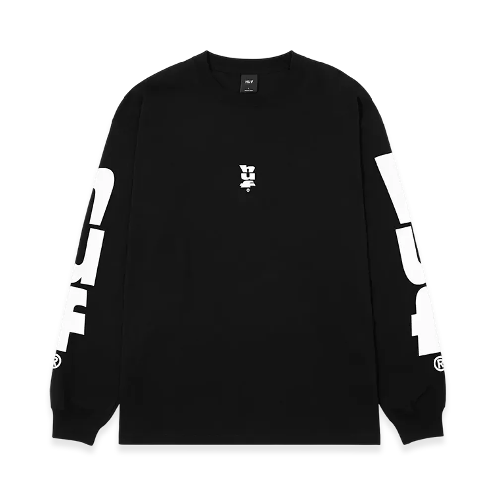 HUF Megablast LS Tee "Black"