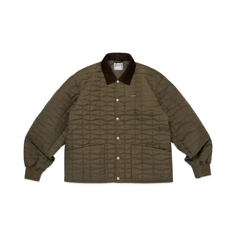 Wasted Youth Quilt Puff Jacket "Gray"