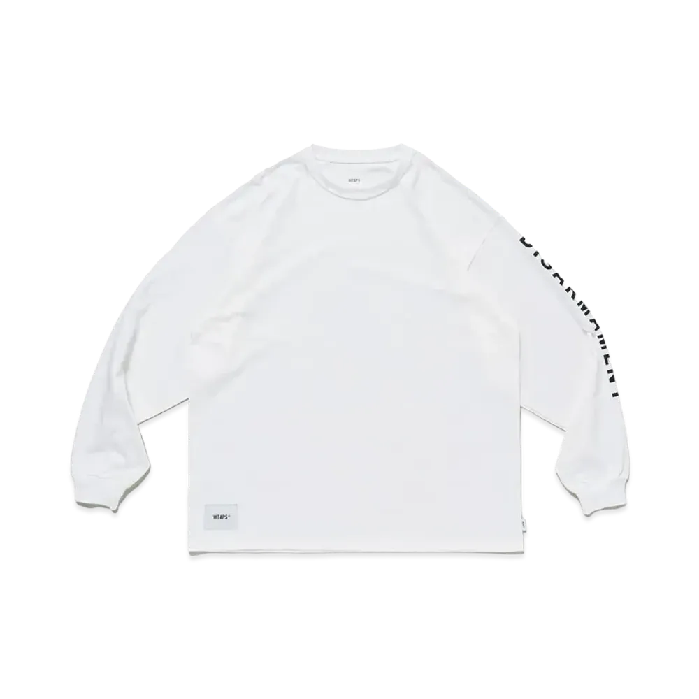 WTAPS OBJ 02 / LS / Cotton "White"