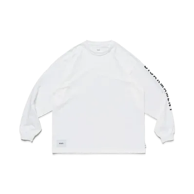 WTAPS OBJ 02 / LS / Cotton "White"