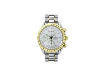 OMEGA Speedmaster Day-Date Triple Calendar "Stainless Steel/Silver/Yellow Gold" 3321.30