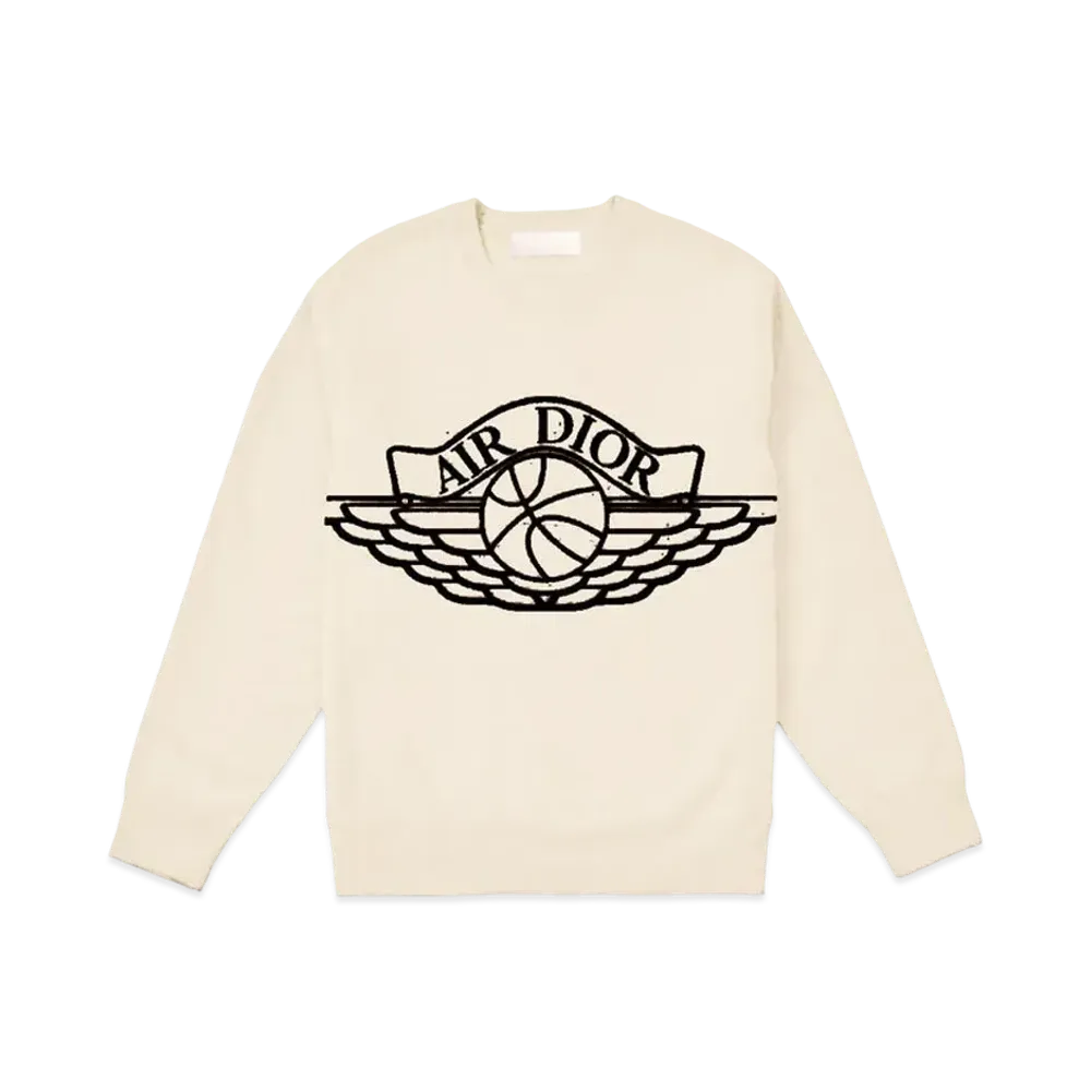 Dior x Air Jordan Wings Sweater "White"
