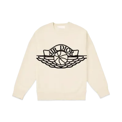 Dior x Air Jordan Wings Sweater "White"