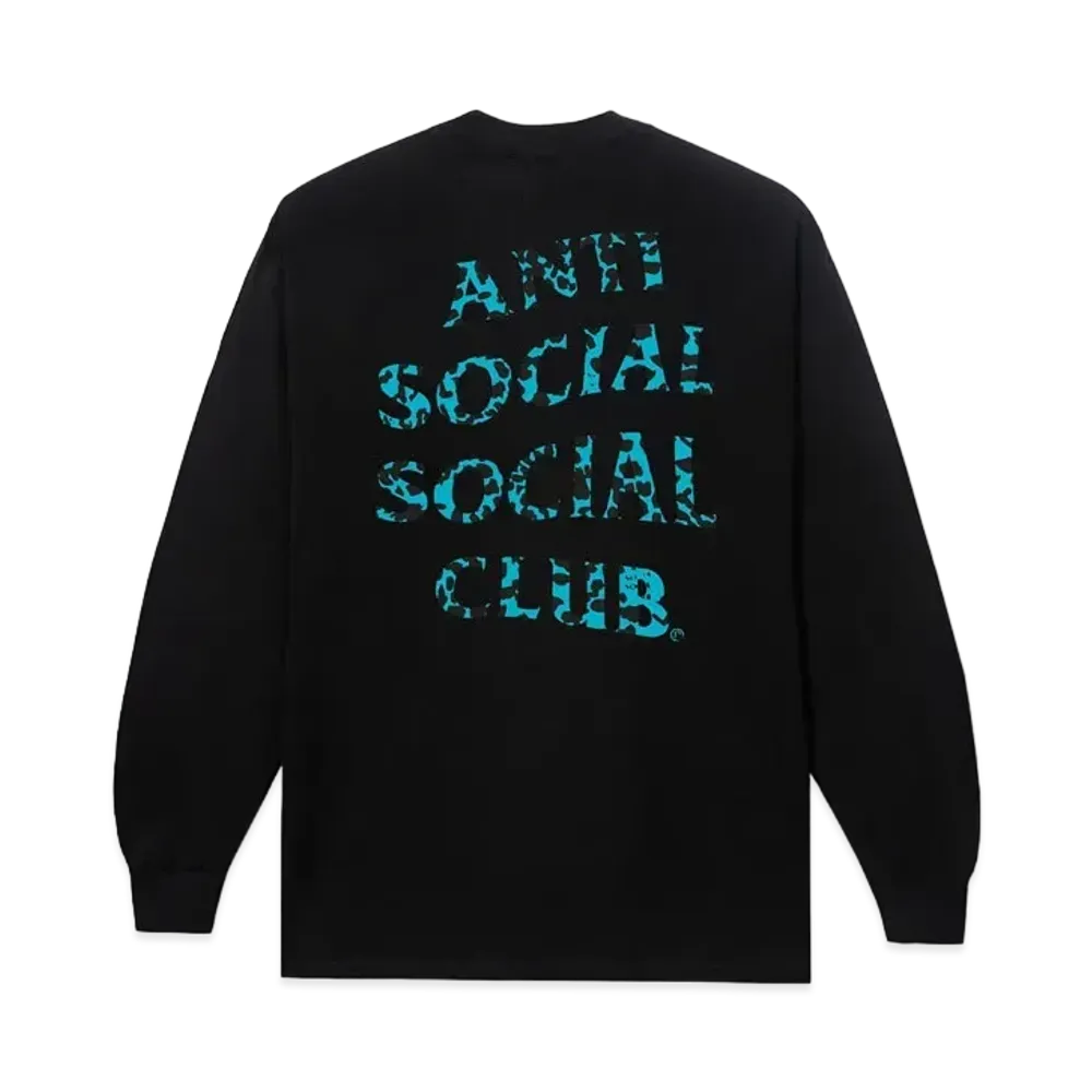 ANTI SOCIAL SOCIAL CLUB SUMMER 24 MAJOR DROP Mind Games Long Sleeve Tee "Black"