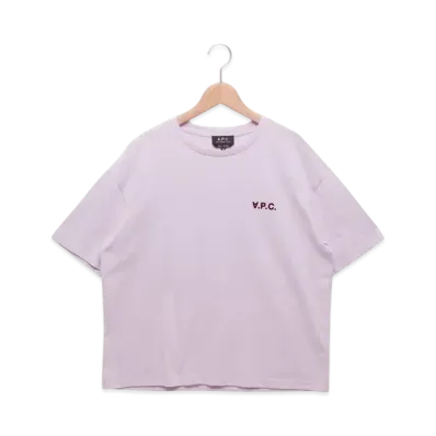 A.P.C. T-Shirt "Lilac"