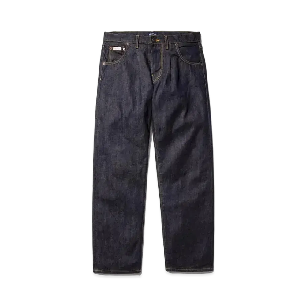 Noah Pleated Jean "Indigo"
