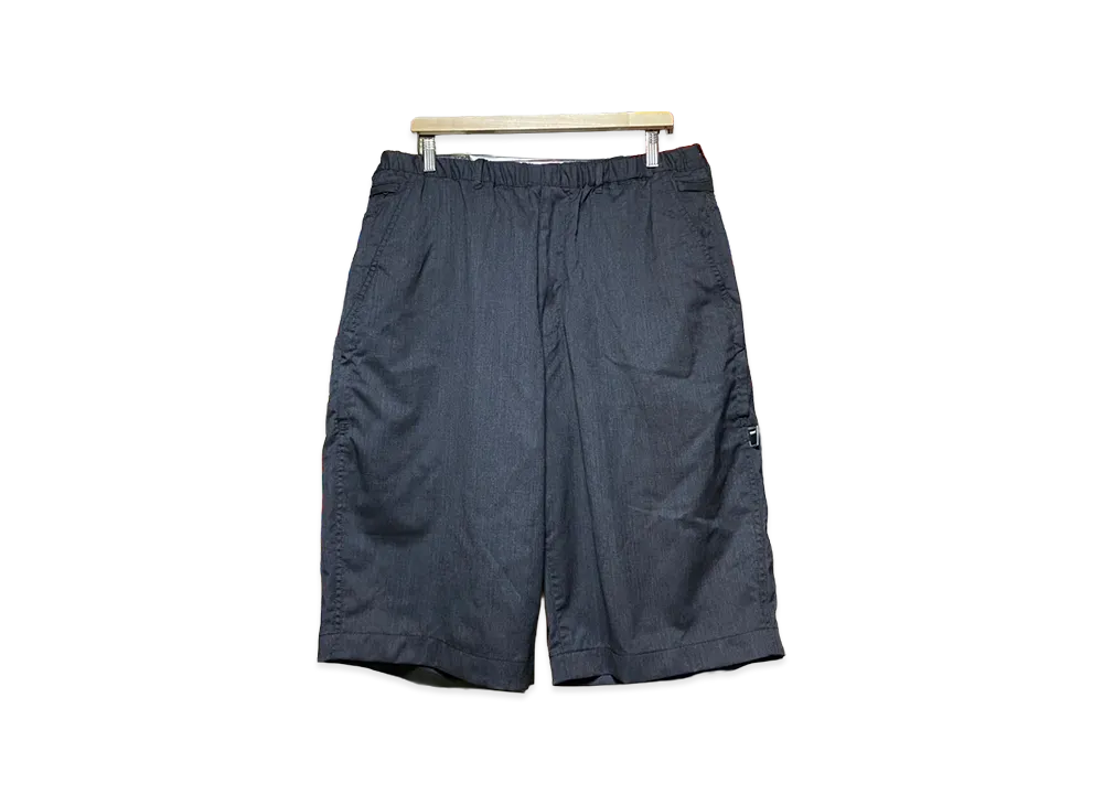 BROCHURE Wool Easy Shorts "Charcoal.G"