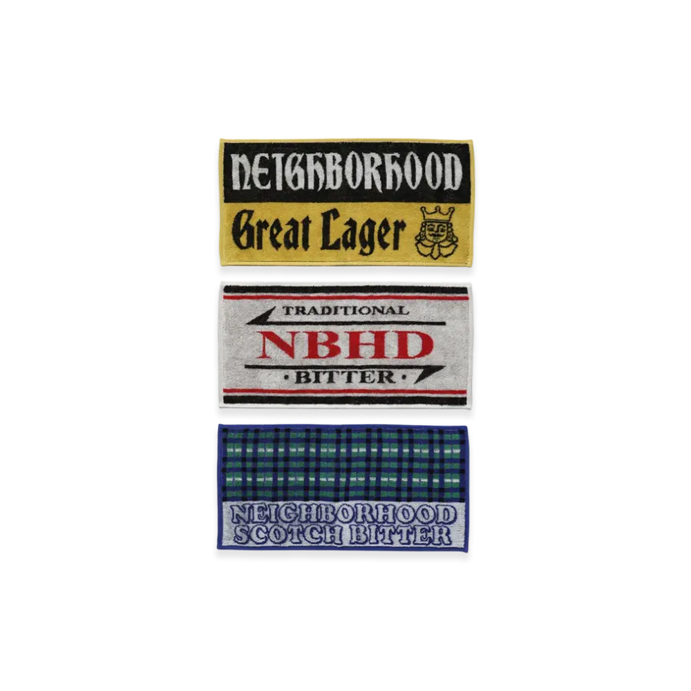 NEIGHBORHOOD Pub Towel Set "Multi"