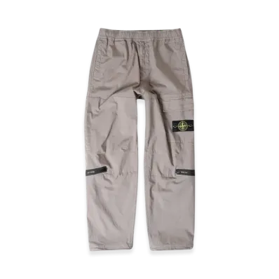 Stone Island 32611 Loose Fit Cargo Pants - 24SS "Dove Gray"