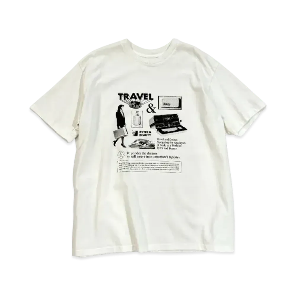 KURO 17/- Round Shape S/S Tee "Off White"