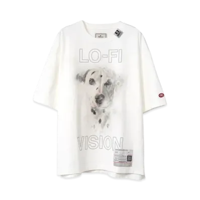 Maison MIHARA YASUHIRO Dog Printed T-shirt "White"