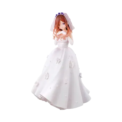 BANDAI "Ichiban Kuji" -The Quintessential Quintuplets * ~With Love from the Quintuplets~- C Prize Nakano Miku Figure 1/7 Gracemaster