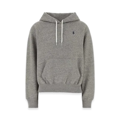 Polo Ralph Lauren Women's Cotton Blend Hoodie "Gray"