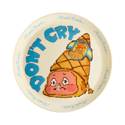 POP MART Twinkle Twinkle MOON GELATO Series Disk Circular Disk-Blue