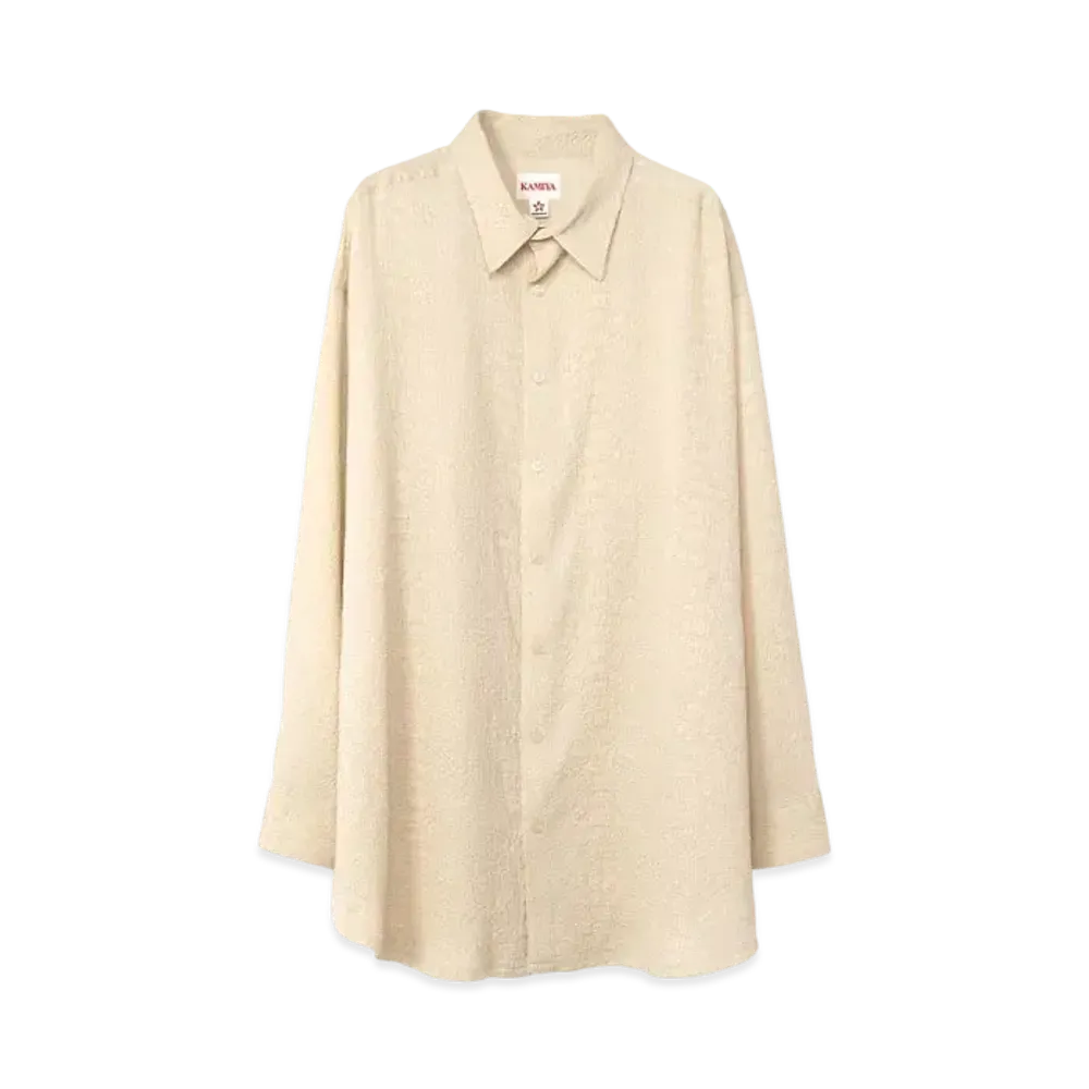 Maison MIHARA YASUHIRO Fake Python Shirt "White"
