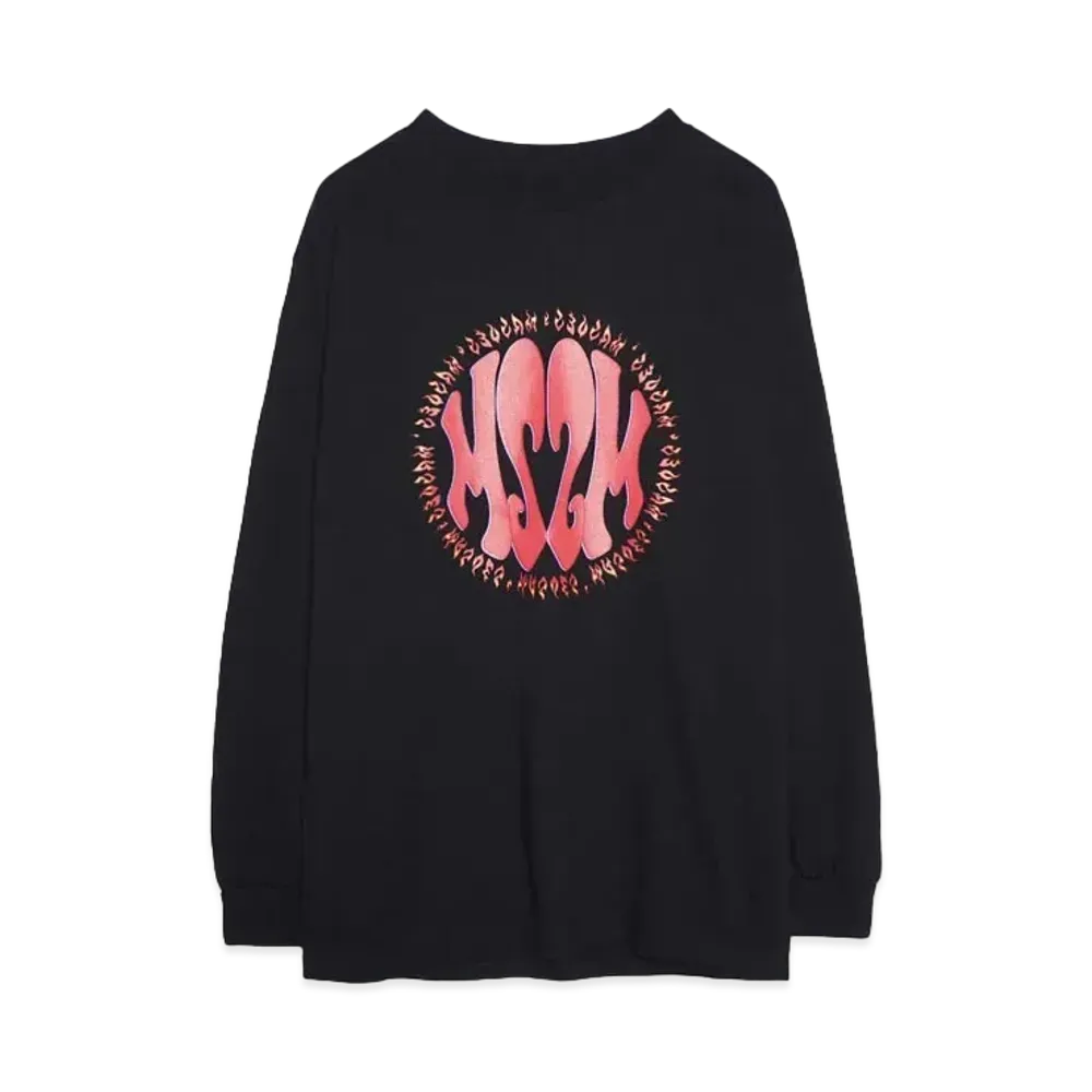 MASSES T-SHIRT L/S MSSM "BLACK"