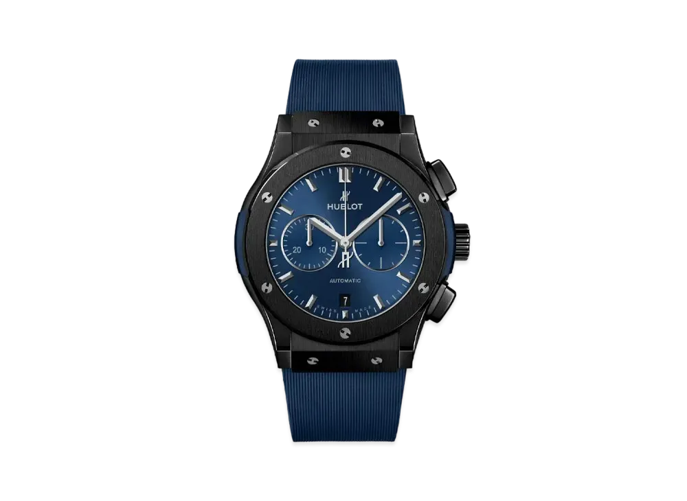 HUBLOT Classic Fusion Ceramic Blue Chronograph 45mm