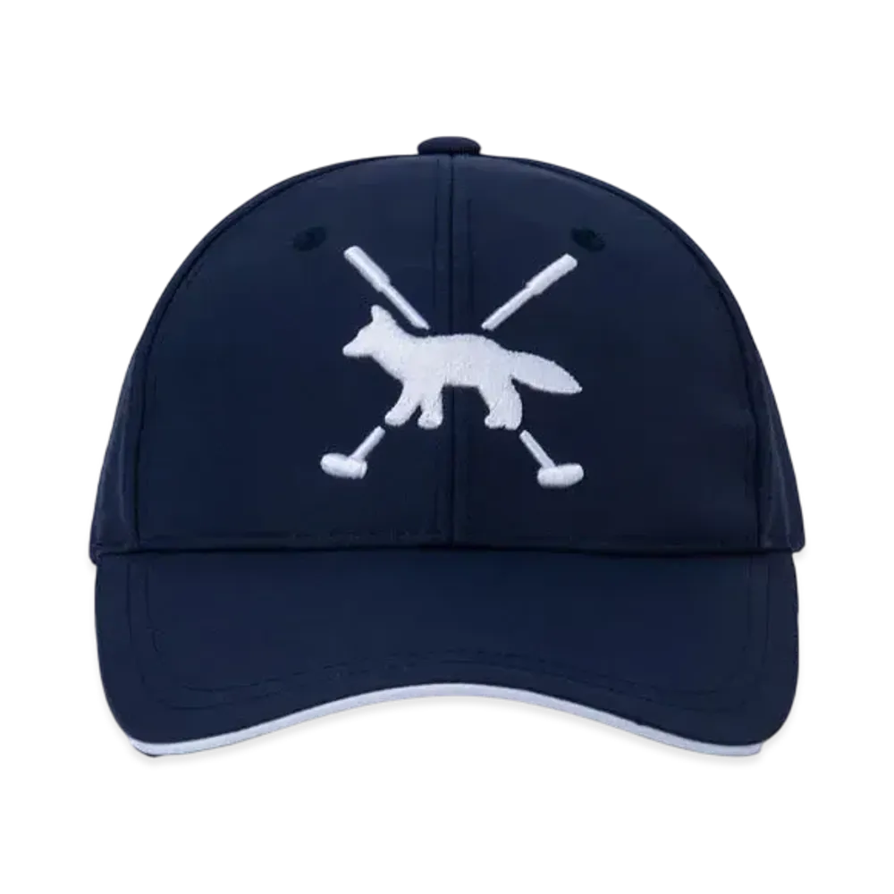 Maison Kitsune Golf Profile Fox Ball Cap "Navy"