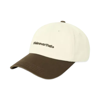 thisisneverthat T-Logo Cap "Ivory/Brown"
