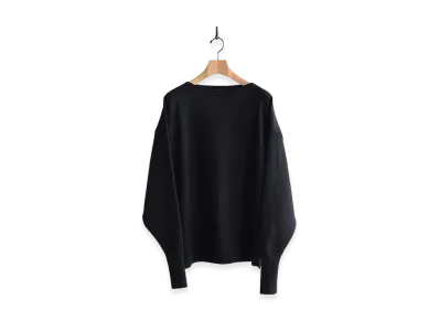 COMOLI Wool COMOLI Knit "Charcoal"