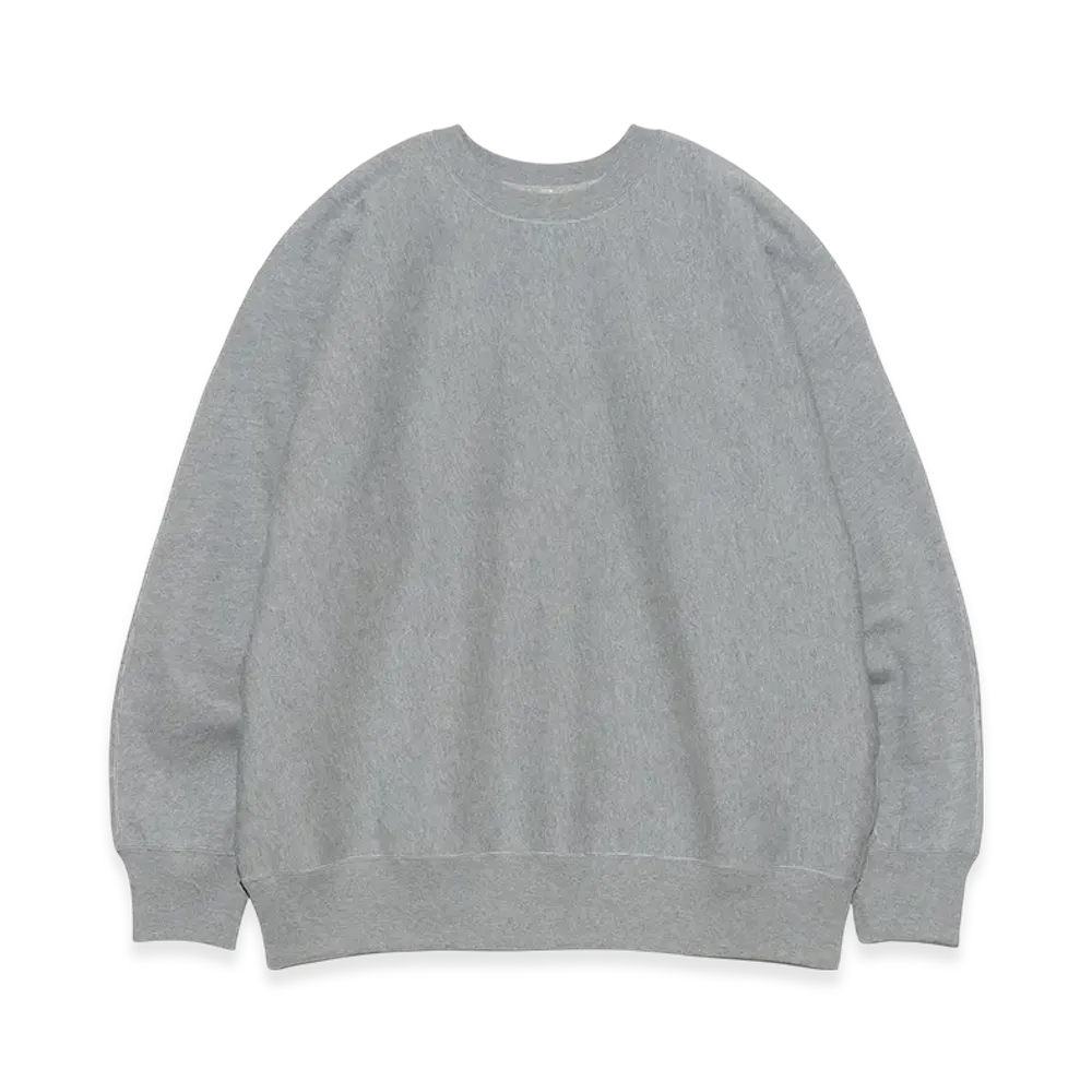 nanamica Crew Neck Sweat "HeatherGray"