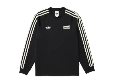 adidas x Oasis Tour 3-Stripes Longsleeve Tee "Black"