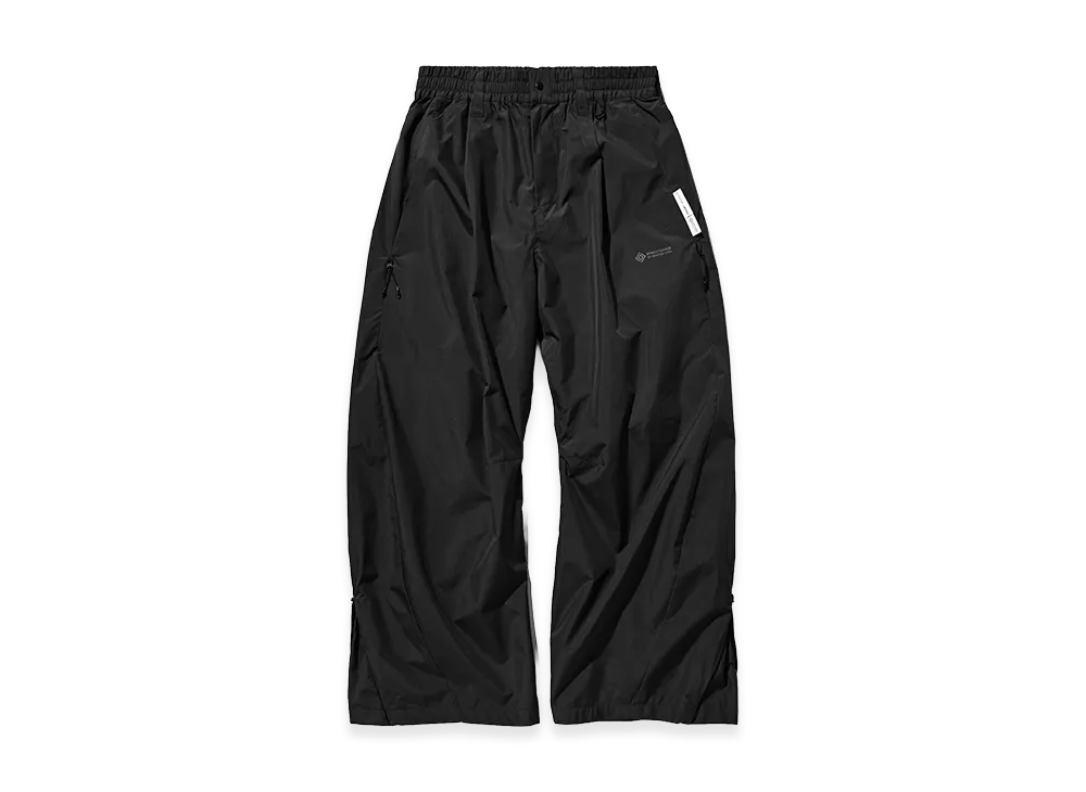 CLESSTE +Phenix Windstopper By Gore-Tex Labs Twill City Barrel Leg Pants "Black"