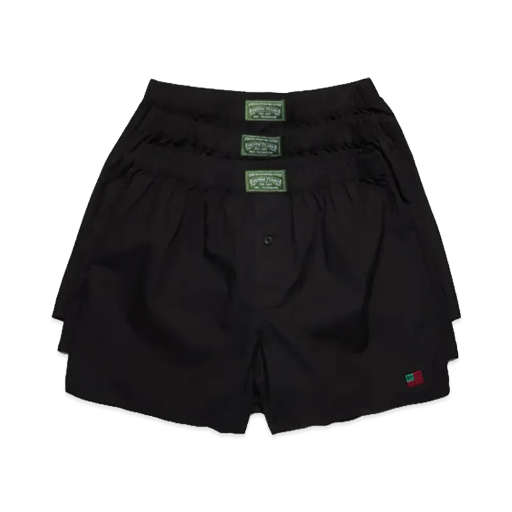 DENIM TEARS Boxer Short 3-Pack "Black"