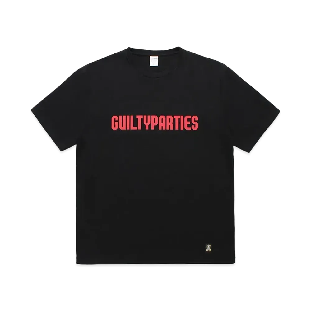 WACKO MARIA Washed Heavy Weight T-Shirt "Black"