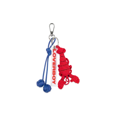 Charles Jeffrey Loverboy Bag Charm "Red"