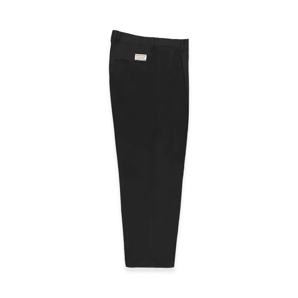 WACKO MARIA Double Pleated Chino Trousers "Black"