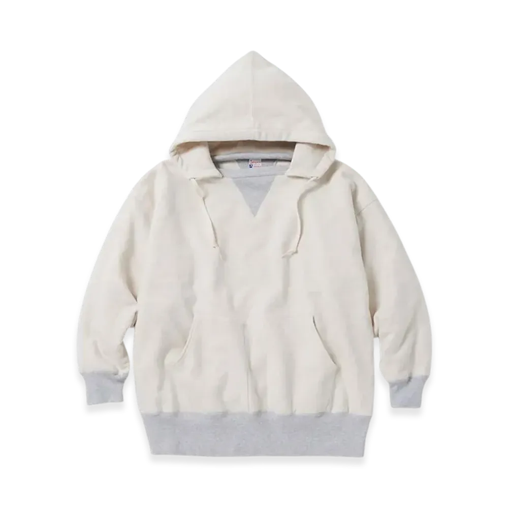 Champion True To Archives Reverse Weave Hooded Pullover "Silver Gray"