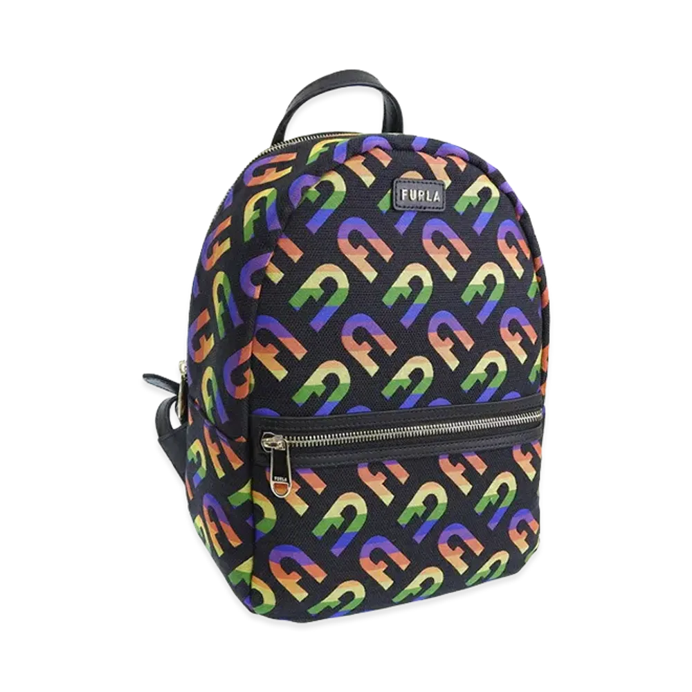 FURLA Minerva Backpack S "Black"