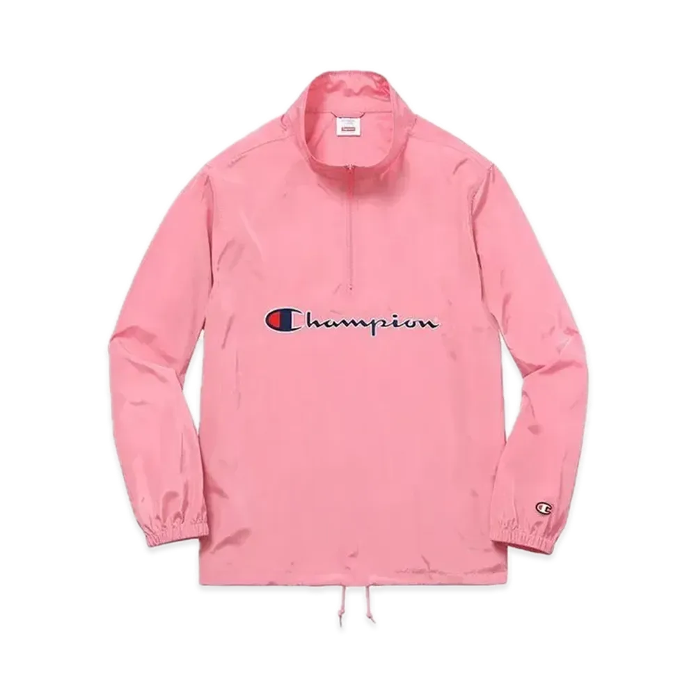Supreme x Champion Half Zip Pullover "Pink"