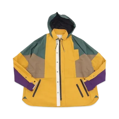 sacai 21AW Cotton Poplin Shirts Jacket "Yellow"