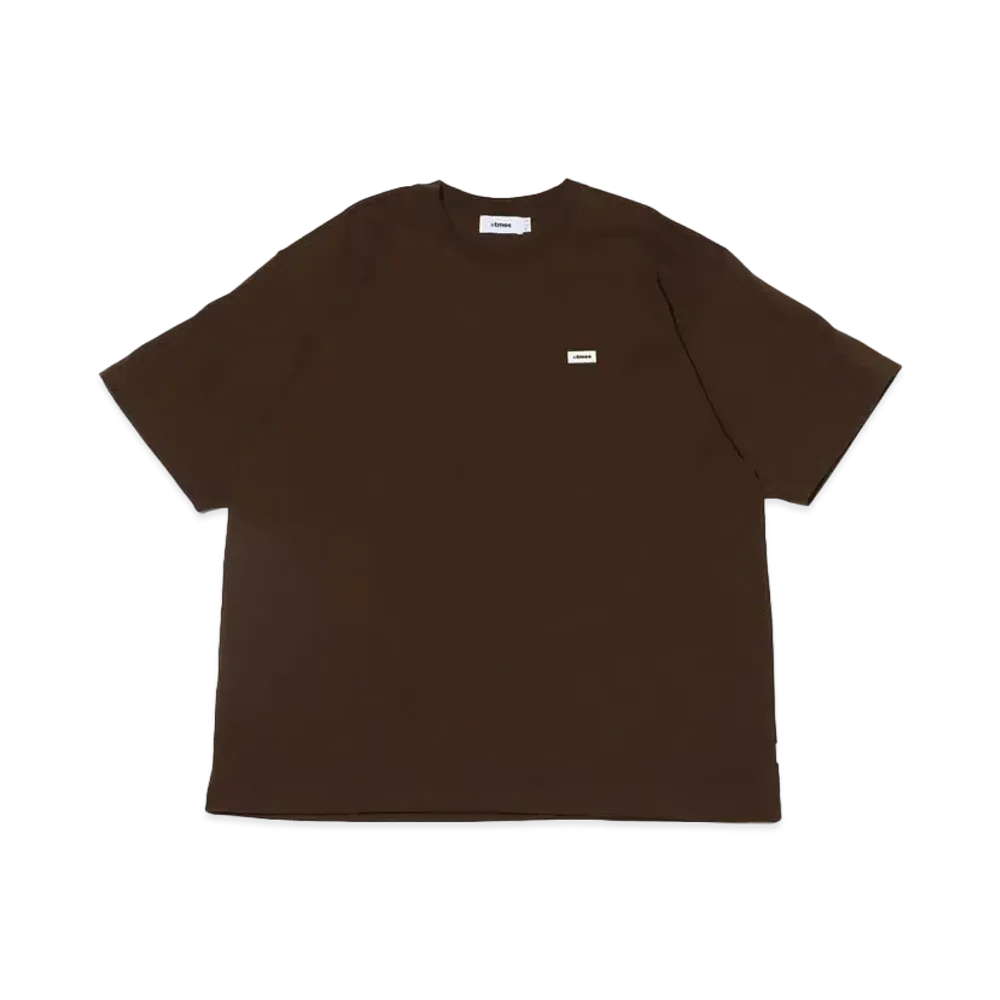 atmos Patch Logo T-Shirts "Brown"