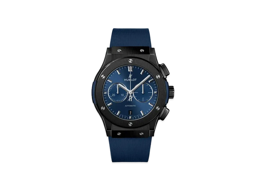 HUBLOT Classic Fusion Ceramic Blue Chronograph 42mm