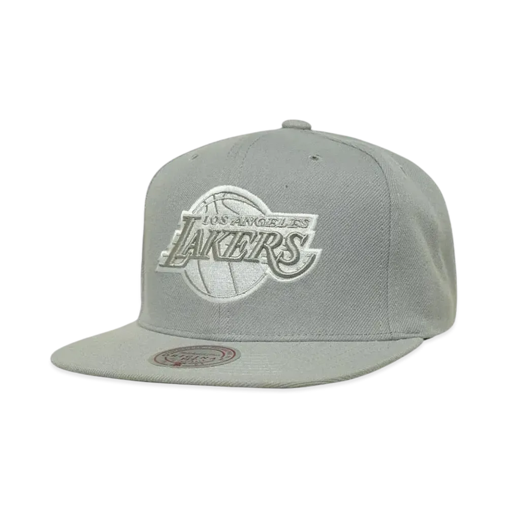 Mitchell&Ness NBA EVERGREEN GREY WHITE SNAPBACK LAKERS "GREY"