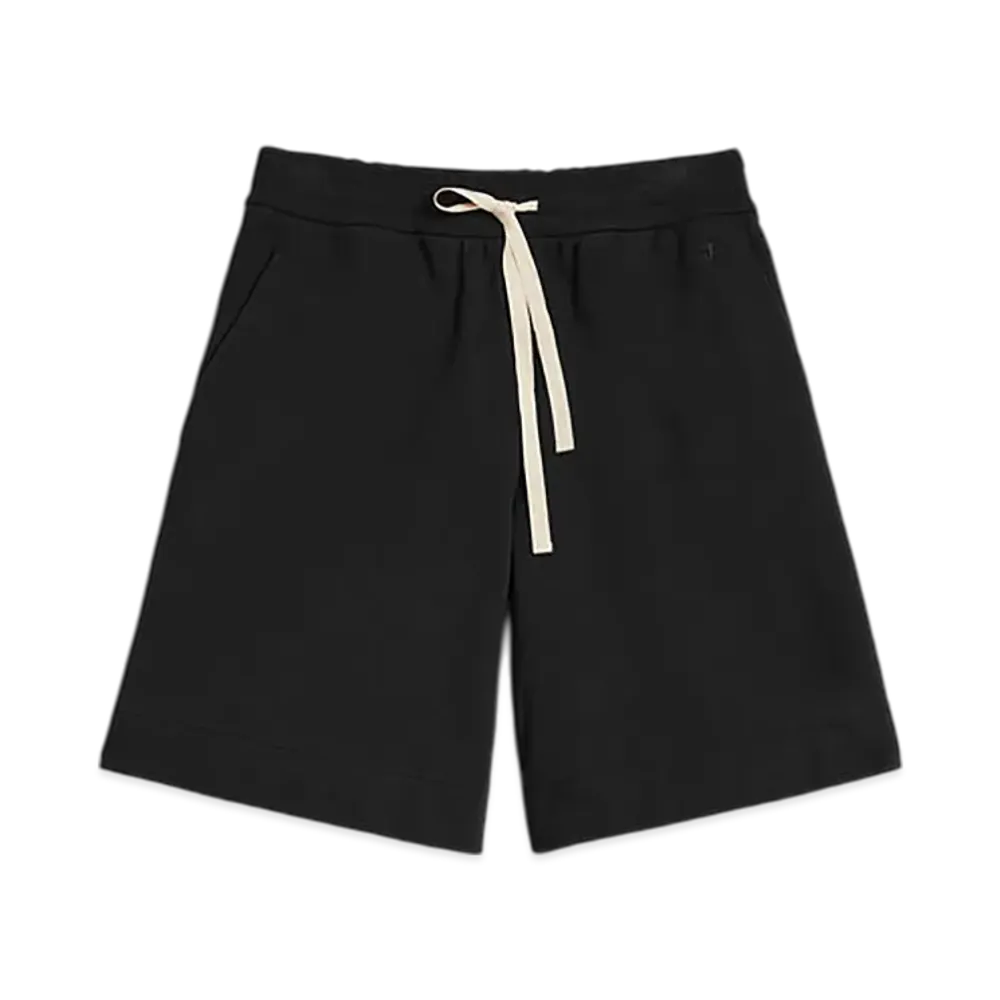 Jil Sander Cotton Terry Shorts "Black"