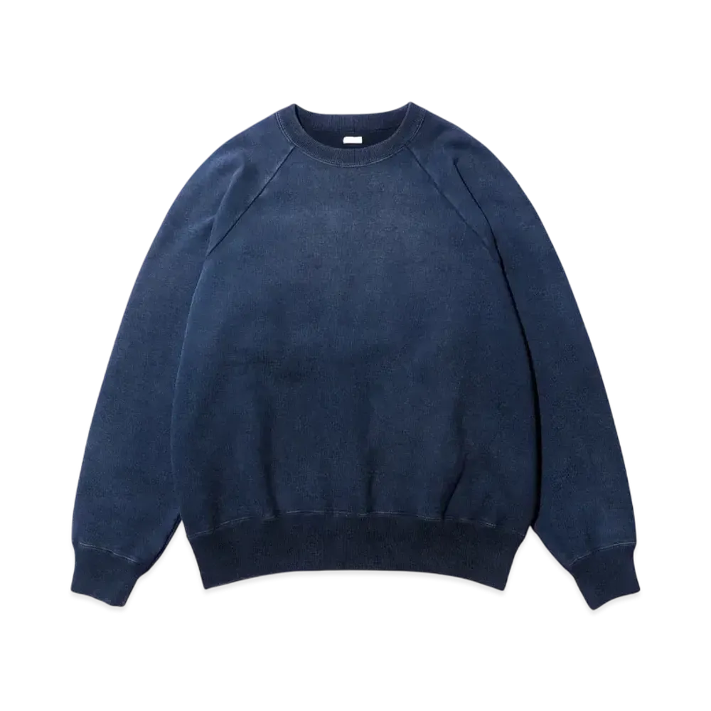 A.PRESSE Vintage Sweatshirt "Navy"