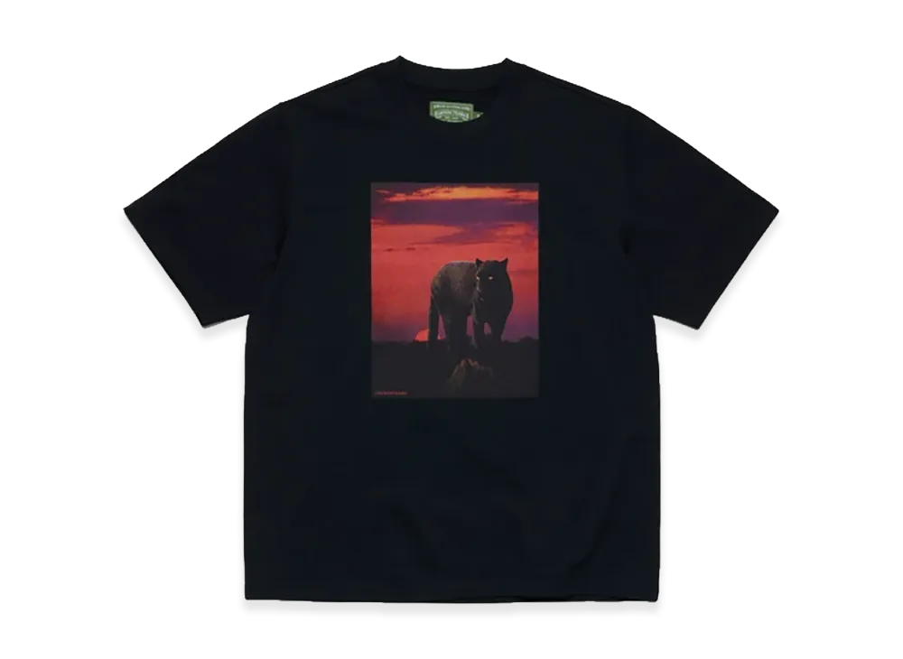 DENIM TEARS Natural Habitat Tee "Black"