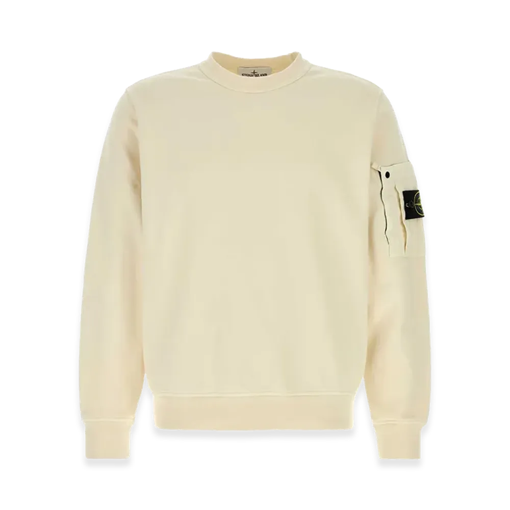 Stone Island Crewneck Sweatshirt "White"