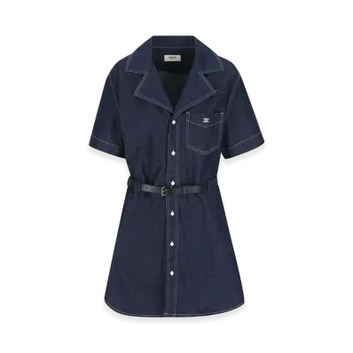 CELINE Women's Dresses "Blue"