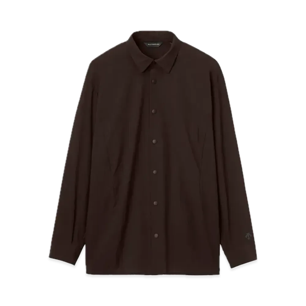 DESCENTE ALLTERRAIN Swift Light Long Sleeve Shirt "Deep Mahogany"